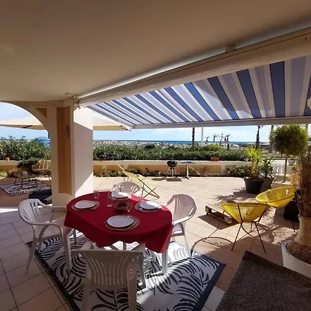 Appartement Cosy Les Pieds Dans Le Sable Le Barcarès Extérieur photo