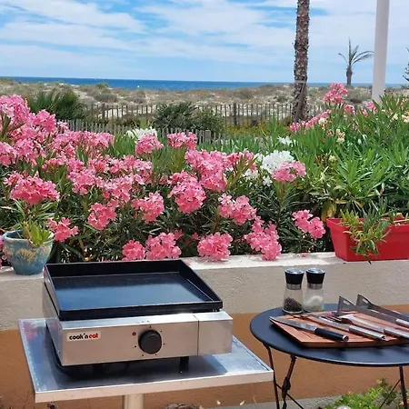 Appartement Cosy Les Pieds Dans Le Sable Le Barcarès Extérieur photo